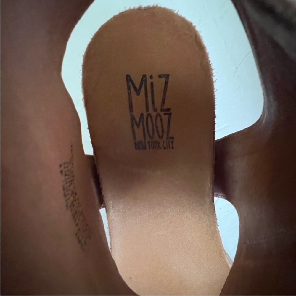 Miz Mooz Rori red suede sandal - Picture 4 of 6